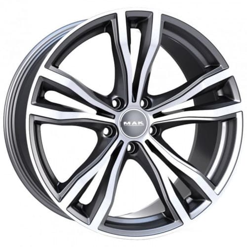X-Mode MAK X-Mode 10x20 5*120 ET40 DIA74.1 Gunmetal Mirror Face Литой
