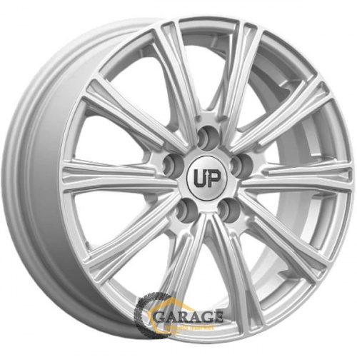 UP123 WUP UP123 6x15 5*100 ET38 DIA57.1 Silver Classic Литой
