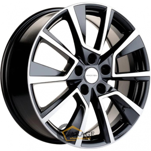 KHW 1802 Khomen KHW 1802 7x18 5*114.3 ET37 DIA66.6 Black-FP Литой