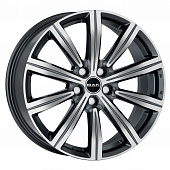 Birmingham Gunmetal Mirror Face MAK Birmingham 8.5x19 PCD 5x120 ET 47 DIA 65.1 Gunmetal Mirror Face