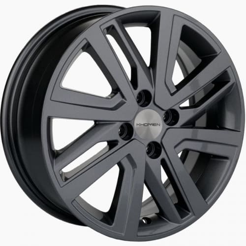 KHW 1609 Khomen KHW 1609 6x16 4*100 ET37 DIA60.1 Gray Литой