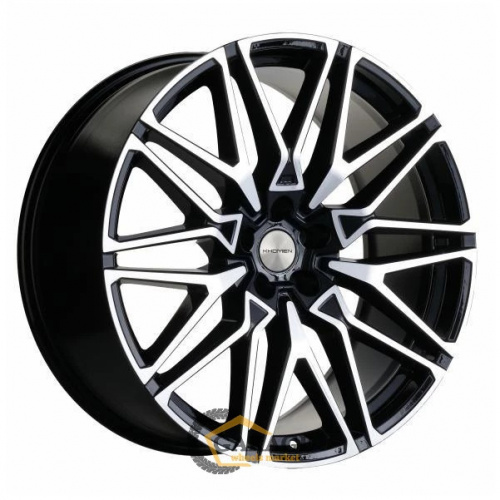 KHW 2103 Khomen KHW 2103 9.5x21 5*112 ET37 DIA66.6 Black-FP Литой