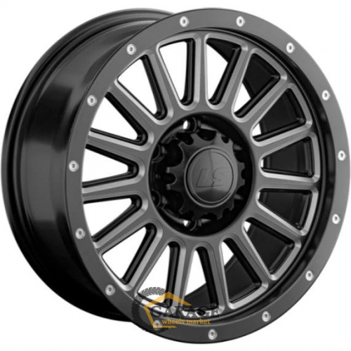1347 LS 1347 8.5x17 6*139.7 ET25 DIA106.1 BKS+SSF Литой