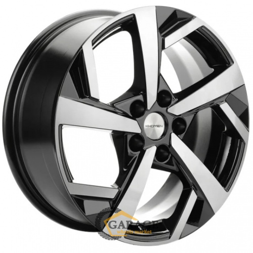 KHW 1712 Khomen KHW 1712 7x17 5*114.3 ET37 DIA66.6 Black-FP Литой