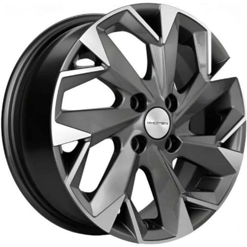KHW 1402 Khomen KHW 1402 5.5x14 4*100 ET43 DIA67.1 Gray-FP Литой