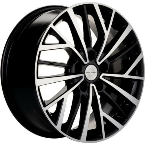 KHW 1717 Khomen KHW 1717 7x17 5*110 ET46 DIA63.3 Black-FP Литой