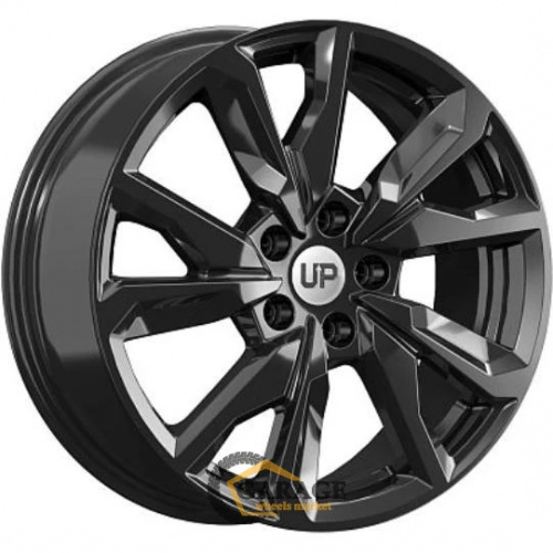 UP114 Wheels UP UP114 7x17 5*108 ET40 DIA54.1 New Black Литой