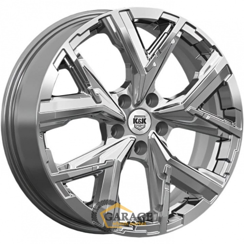 Айона K&K Айона 6.5x18 5*114.3 ET40 DIA66.1 Дарк платинум Литой