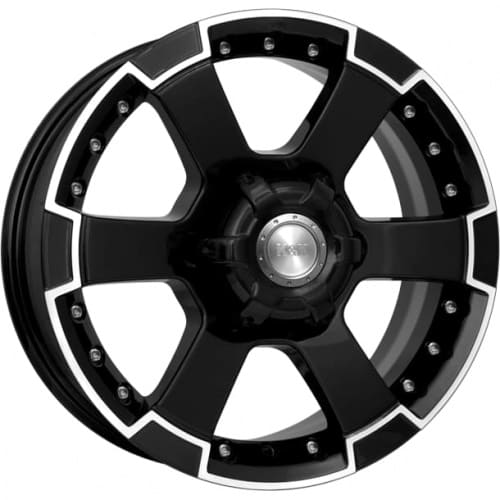 M56 K&K M56 7x16 6*139.7 ET38 DIA100.1 Алмаз черный Литой