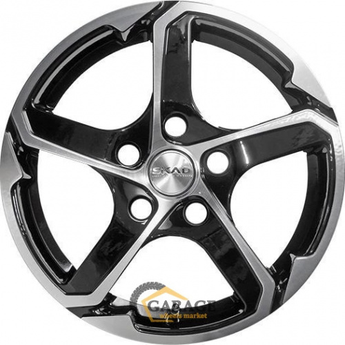 Аллигатор Скад Аллигатор 6x15 4*98 ET38 DIA58.6 Алмаз матовый Литой