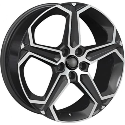 KHW 1909 Khomen KHW 1909 7.5x19 5*114.3 ET40 DIA60.1 Black-FP Литой