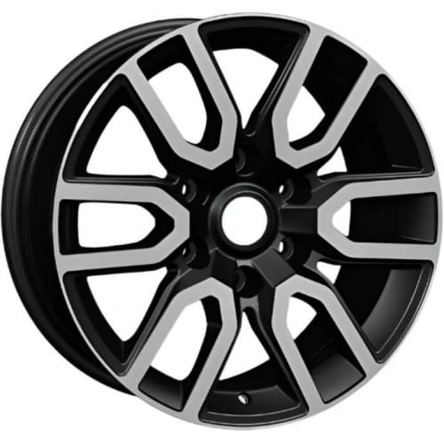 KHW 1723 Khomen KHW 1723 8x17 6*139.7 ET50 DIA92.5 Black-FP Литой