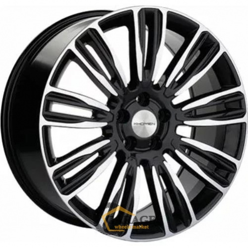 KHW 2004 Khomen KHW 2004 8.5x20 5*120 ET45 DIA72.6 Black-FP Литой