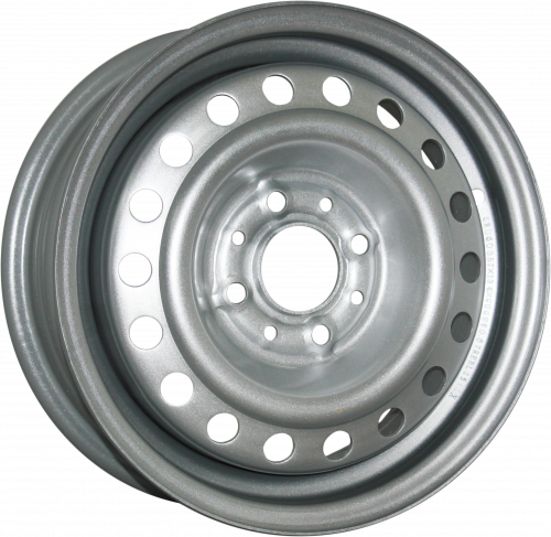 TREBL 6285 5.5x14 PCD 4x108 ET 44 DIA 63.3 Silver