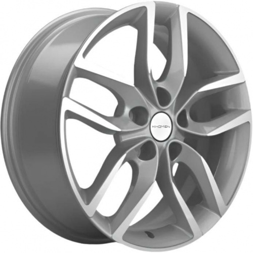 KHW 1708 Khomen KHW 1708 6.5x17 5*114.3 ET45 DIA67.1 F-Silver-FP Литой
