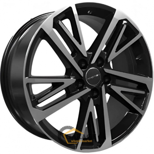 KHW 1815 Khomen KHW 1815 8x18 5*114.3 ET40 DIA66.6 Black-FP Литой