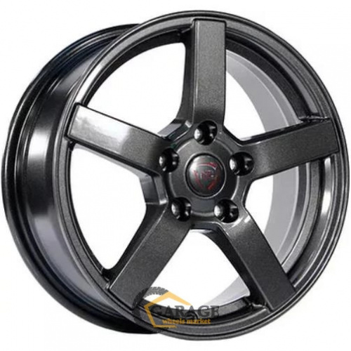 R-02 NZ R-02 7x17 5*114.3 ET37 DIA66.6 Graphite Литой