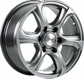 Скала графит СКАД Скала 7.5x17 PCD 6x139.7 ET 25 DIA 106.2 графит