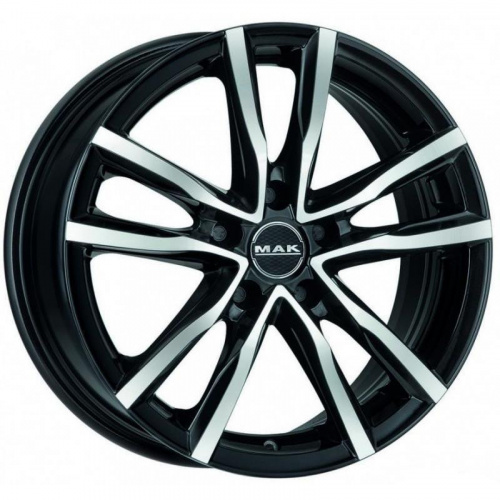 Milano MAK Milano 8x17 5*114.3 ET50 DIA76.1 Black mirror Литой