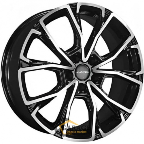 KHW 1907 Khomen KHW 1907 7.5x19 5*114.3 ET40 DIA67.1 Black-FP Литой