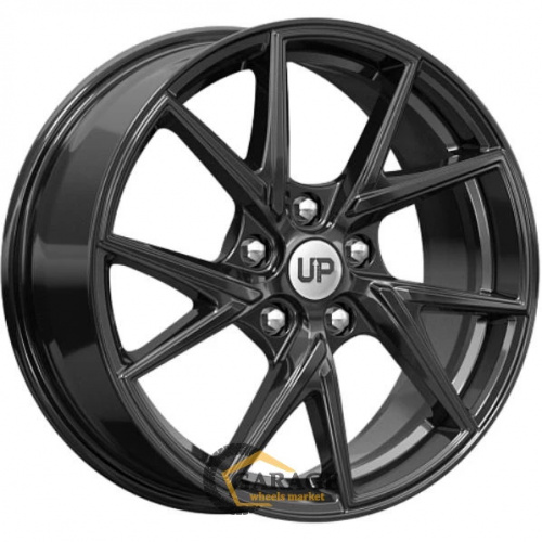 UP105 WUP UP105 7x17 5*114.3 ET40 DIA66.1 New Black Литой