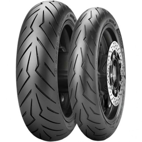 Diablo Rosso Scooter Pirelli Diablo Rosso Scooter 120/70 R14 55S TL Front