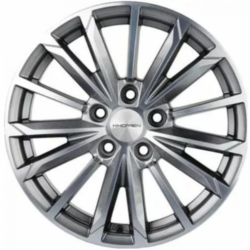 KHW 1611 Khomen KHW 1611 6.5x16 5*108 ET50 DIA63.3 G-Silver-FP Литой