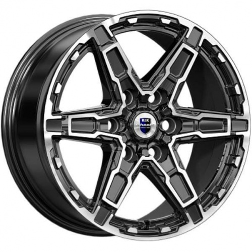 Дистрикт K&K Дистрикт 8x18 6*114.3 ET46 DIA67.1 Алмаз черный Литой