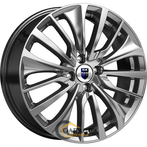 Flanker K&K Flanker 6.5x17 5*108 ET43 DIA67.1 Дарк платинум Литой