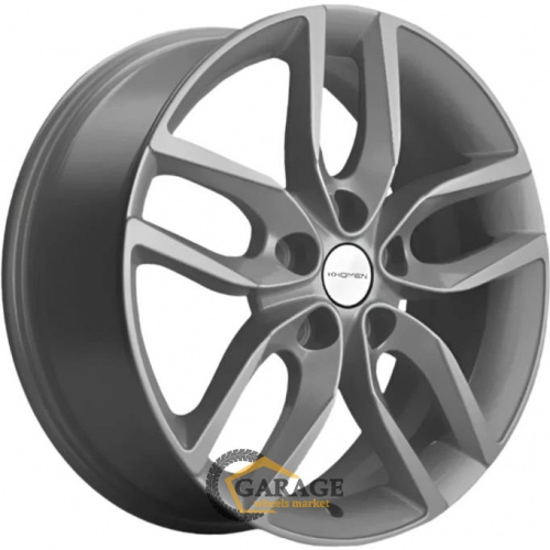 KHW 1708 Khomen KHW 1708 6.5x17 5*114.3 ET45 DIA67.1 F-Silver Литой