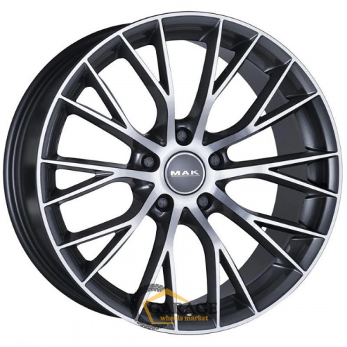 Munchen MAK Munchen 8x18 5*120 ET34 DIA72.6 Gunmetal Mirror Face Литой