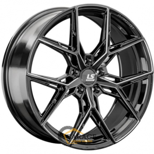 RC82 LS FlowForming RC82 8.5x20 5*108 ET38 DIA65.1 BK+SSF Литой