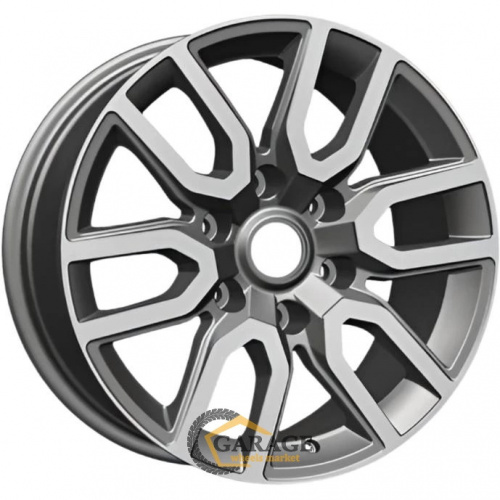 KHW 1723 Khomen KHW 1723 8x17 6*139.7 ET25 DIA106.1 Gray-FP Литой