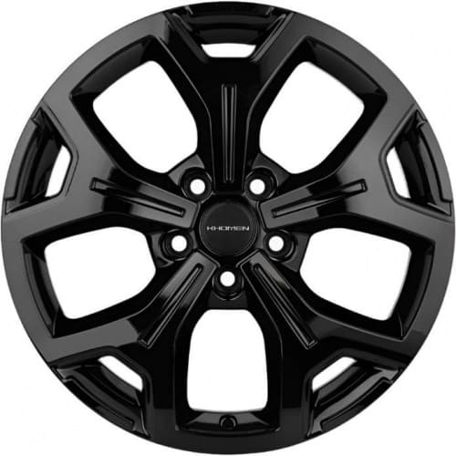 KHW 1715 Khomen KHW 1715 7x17 5*110 ET46 DIA63.3 Black Литой