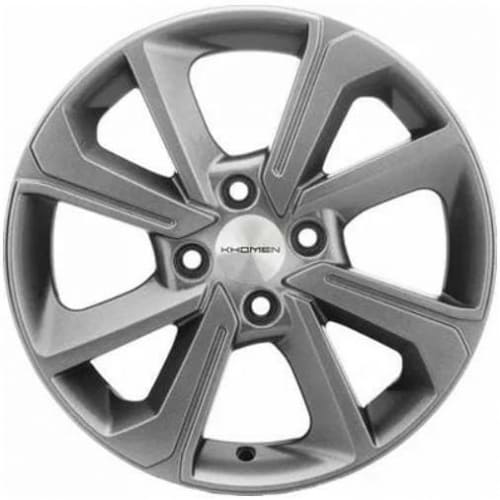 KHW 1501 Khomen KHW 1501 6x15 4*100 ET48 DIA54.1 G-Silver Литой