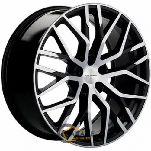 KHW 2005 Khomen KHW 2005 8.5x20 5*120 ET46 DIA62.5 Black-FP Литой