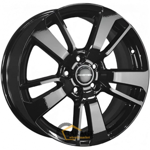 KHW 1704 Khomen KHW 1704 7x17 5*108 ET50 DIA63.3 Black Литой