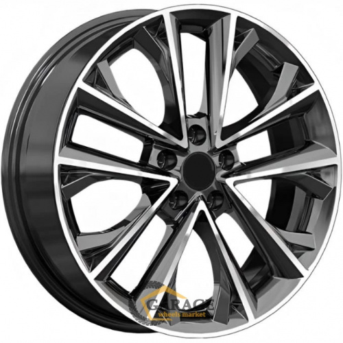 KP012 K&K KP012 7x18 5*114.3 ET38 DIA67.1 Алмаз черный Литой