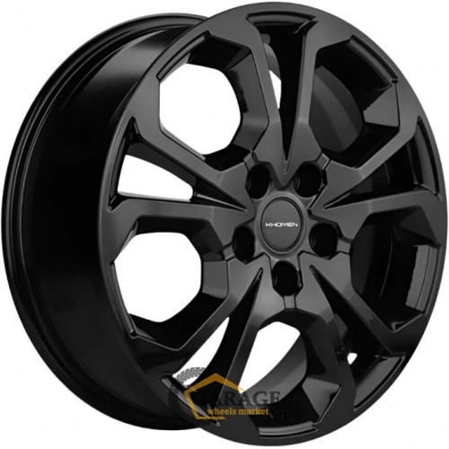 KHW 1711 Khomen KHW 1711 6.5x17 5*108 ET33 DIA60.1 Black Литой