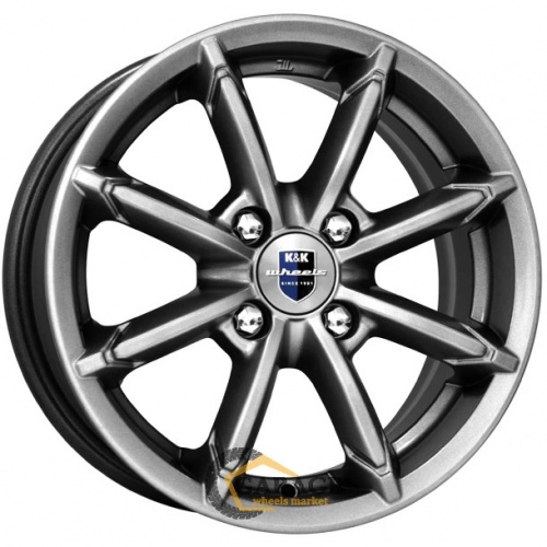 Sportline K&K Sportline 6x14 4*100 ET40 DIA67.1 Дарк платинум Литой