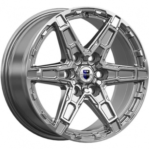 Дистрикт K&K Дистрикт 8x18 6*139.7 ET25 DIA106.1 Дарк платинум Литой
