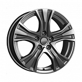 КС673 дарк платинум КиК КС673 7x17 PCD 5x112 ET 46 DIA 66.6 дарк платинум