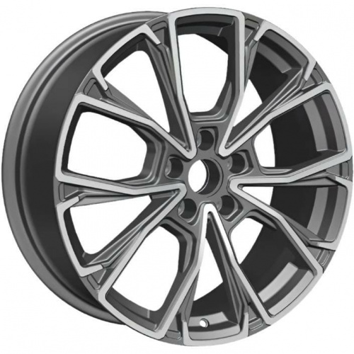 KHW 1907 Khomen KHW 1907 7.5x19 5*120 ET30 DIA66.1 Gray-FP Литой