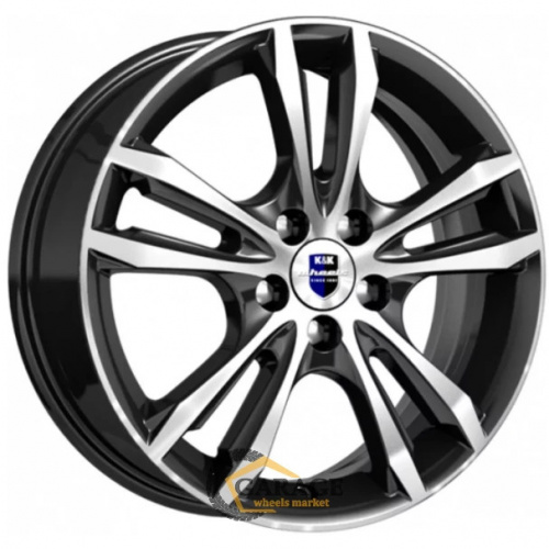 Samara K&K Samara 6x16 4*100 ET40 DIA67.1 Алмаз черный Литой