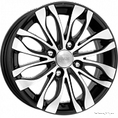 Канзаши алмаз чёрный КиК Канзаши 5.5x14 PCD 4x108 ET 24 DIA 65.1 алмаз чёрный