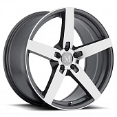 MANDRUS ARROW Gunmetal Mirror Cut Face