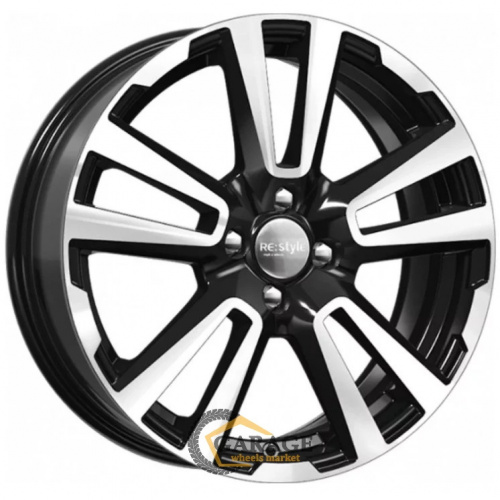 КС874 K&K КС874 6.5x17 4*100 ET41 DIA60.1 Алмаз черный Литой