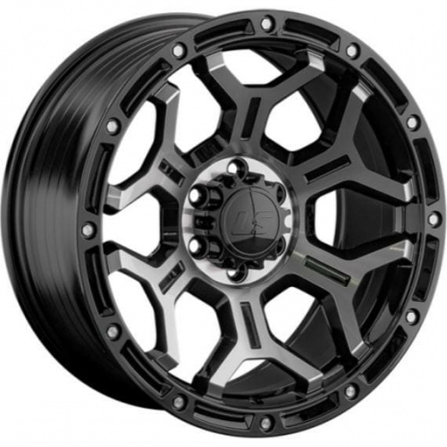 RC68 LS FlowForming RC68 9x18 6*139.7 ET25 DIA106.1 BKF Литой
