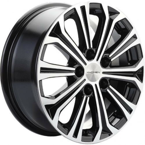 KHW 1610 Khomen KHW 1610 6.5x16 5*112 ET46 DIA57.1 Black-FP Литой