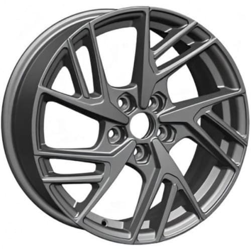 KHW 1722 Khomen KHW 1722 6.5x17 5*112 ET38 DIA57.1 Gray Литой